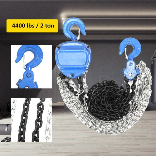 Chain hoist block and - chain,