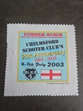 Camber Sands Scooter Rally Patch 2003 Not Paddy Smith Vespa Lambretta Mod