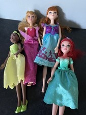 4 Disney Princess Doll Bundle