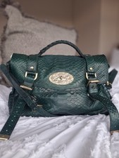 Mulberry Alexa In Teal Python