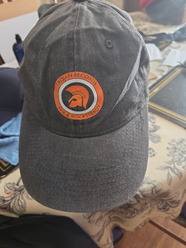 Trojan records baseball cap - records,