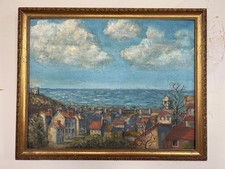 Mid Century Modernist Oil On