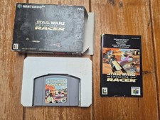 Star Wars Episode 1 Racer - Nintendo 64 N64 - Compete in Box - PAL UK