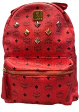 Coral MCM Stark backpack with
