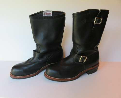 Chippewa boots men 11e black - boots,