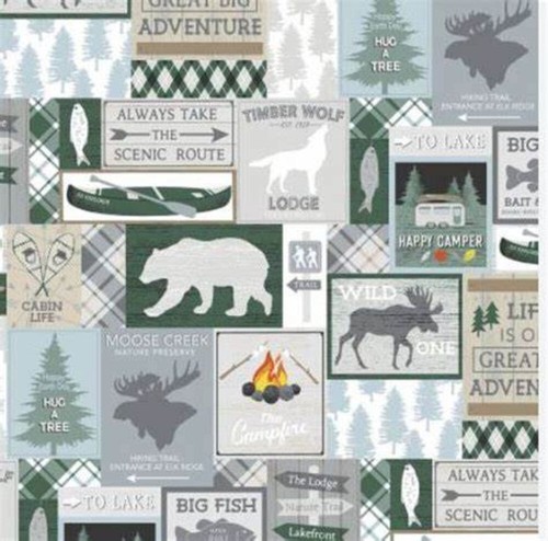 Curtain valance moose creek - curtain,