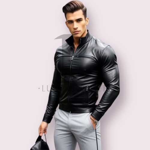 Men genuine simple black - genuine,