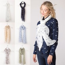 Ladies Floaty Scarf Animal
