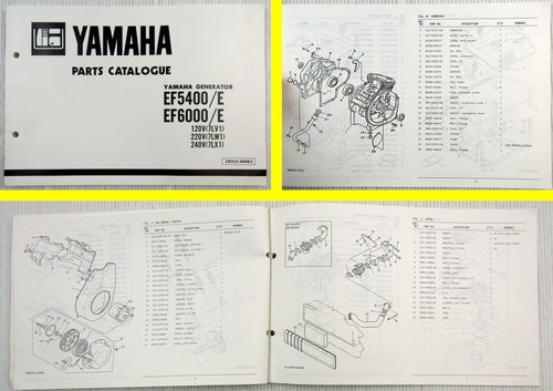 1988 yamaha 5400 6000 e - yamaha,
