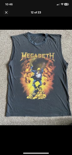 Megadeth vintage cut - vintage,