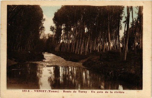 Old postcard yonne venizy - postcard,
