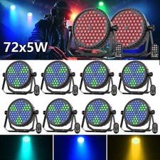 10PCS LED RGB Stage PAR Light