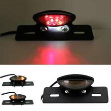 12V LED Turn Signals License Plate Brake Tail Light For Custom Bobber Cafe Racer