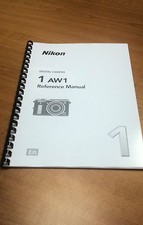 NIKON 1 AW1 CAMERA PRINTED