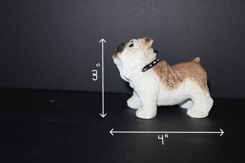 English bulldog resin figurine - bulldog,