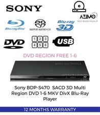 Sony BDP-S470 Multi Region DVD