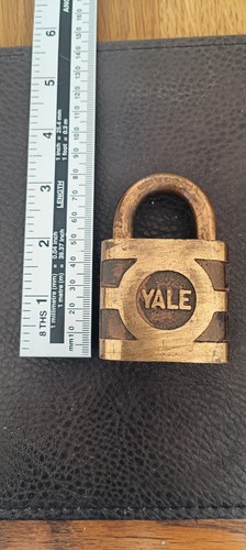Yale all bronze - bronze, padlock