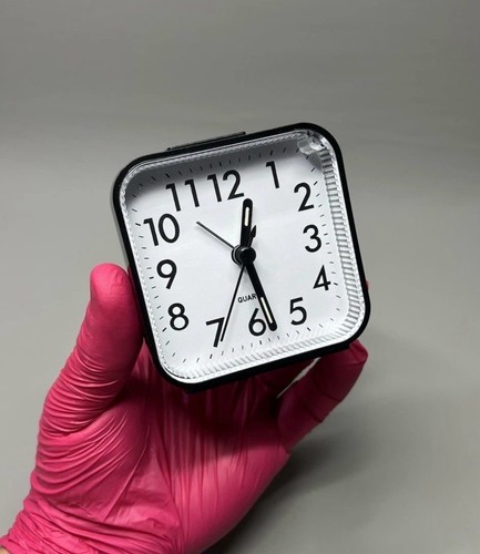 Non ticking silent alarm - alarm, clock
