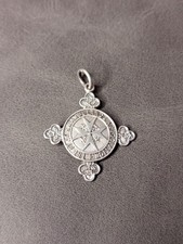 Vintage 1939 Sterling Silver St Johns Ambulance Medal