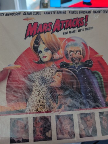 Mars attacks 1996 laser - mars, disc