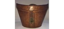 Vintage brown leather top - vintage,