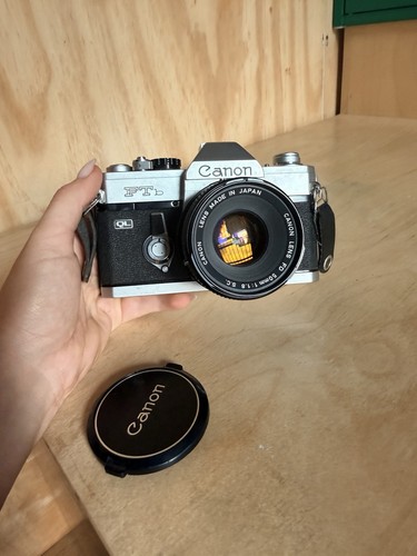 Canon ftb 35mm film camera - canon,