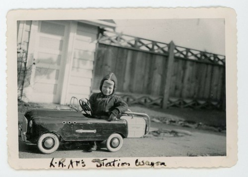 Vintage found photo - , boy