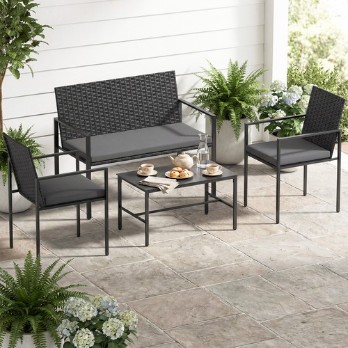 Piece patio furniture - 4-piece,
