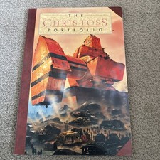 THE CHRIS FOSS PORTFOLIO By Paper  Tiger Publications 1992 Oversized Poster Book