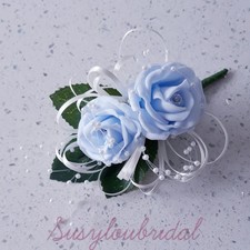 Gorgeous Baby Blue & White