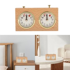 1pc Analog Chess Clock Timer,   Mechanical Chess Clock, Wooden Casing and