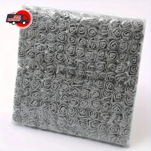 144pcs mini foam rose heads - foam,
