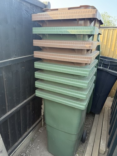 240l wheelie bins - wheelie,