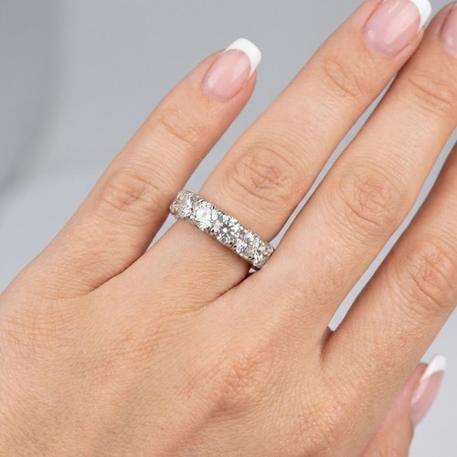 Solid 14k gold eternity - 14k,