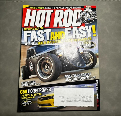 Hot rod nov 2009 - rod, ford