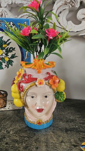 Hand painted sicilian moorish - hand,