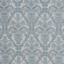 Siena Teal Damask Style Fabric