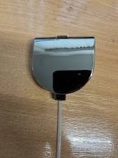 fiat 500 chrome tow eye cover for the rear bumper (brand new)