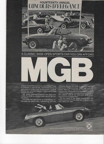Orig 1978 mgb vintage - orig.,