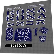 Kona Stab Deluxe 2008 Decal