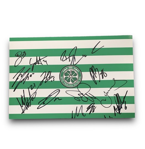 Celtic squad genuine signed - celtic,
