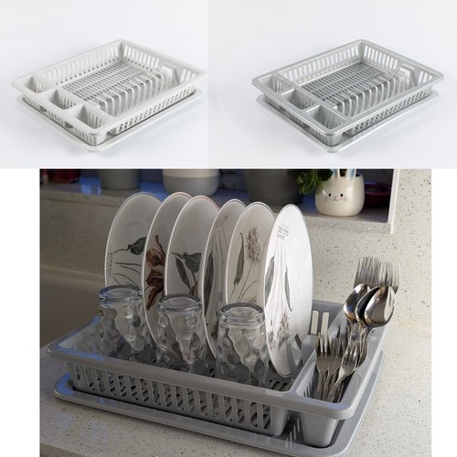 Large plastic dish drainer - large,