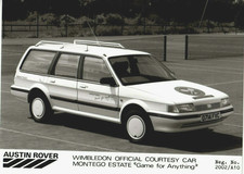 Austin Montego Estate Wimbledon Courtesy Car 1987 Original UK Press Photograph 
