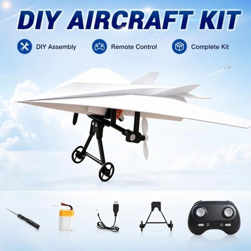 Diy paper airplane kit - rc,
