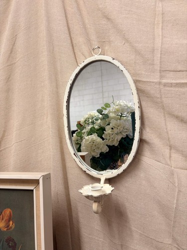 Decorative wall candle sconce - wall,
