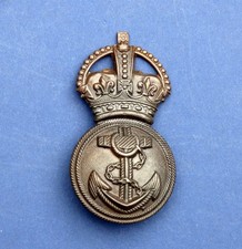WWI Royal Naval Division/R.N.A.S. Petty Officer bronze cap badge