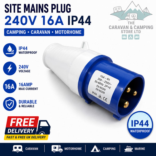 240v 16a site mains - 240v, plug