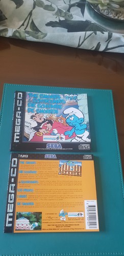 The smurfs sega mega boxed - sega, cd