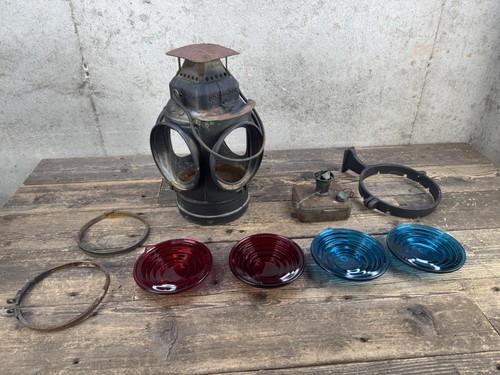 Adlake vintage railroad lamp - vintage,
