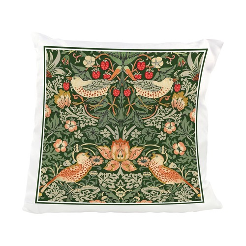 Strawberry thief cushion - thief,